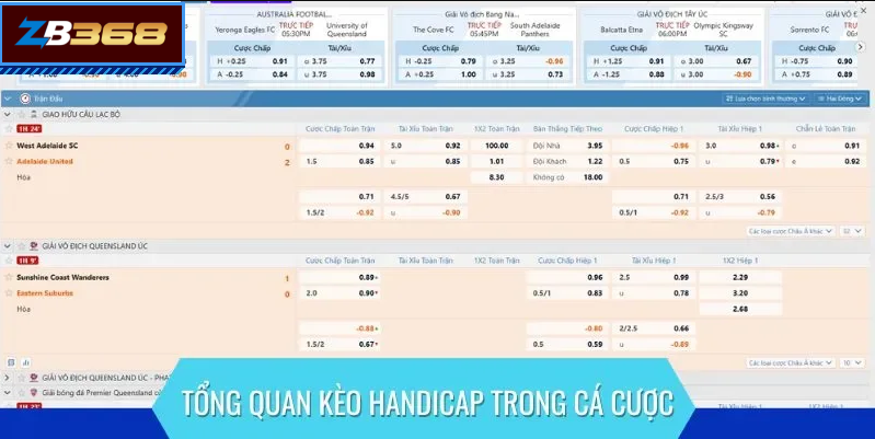 handicap Bắt kèo trực tiếp, ăn thua do kinh nghiệm